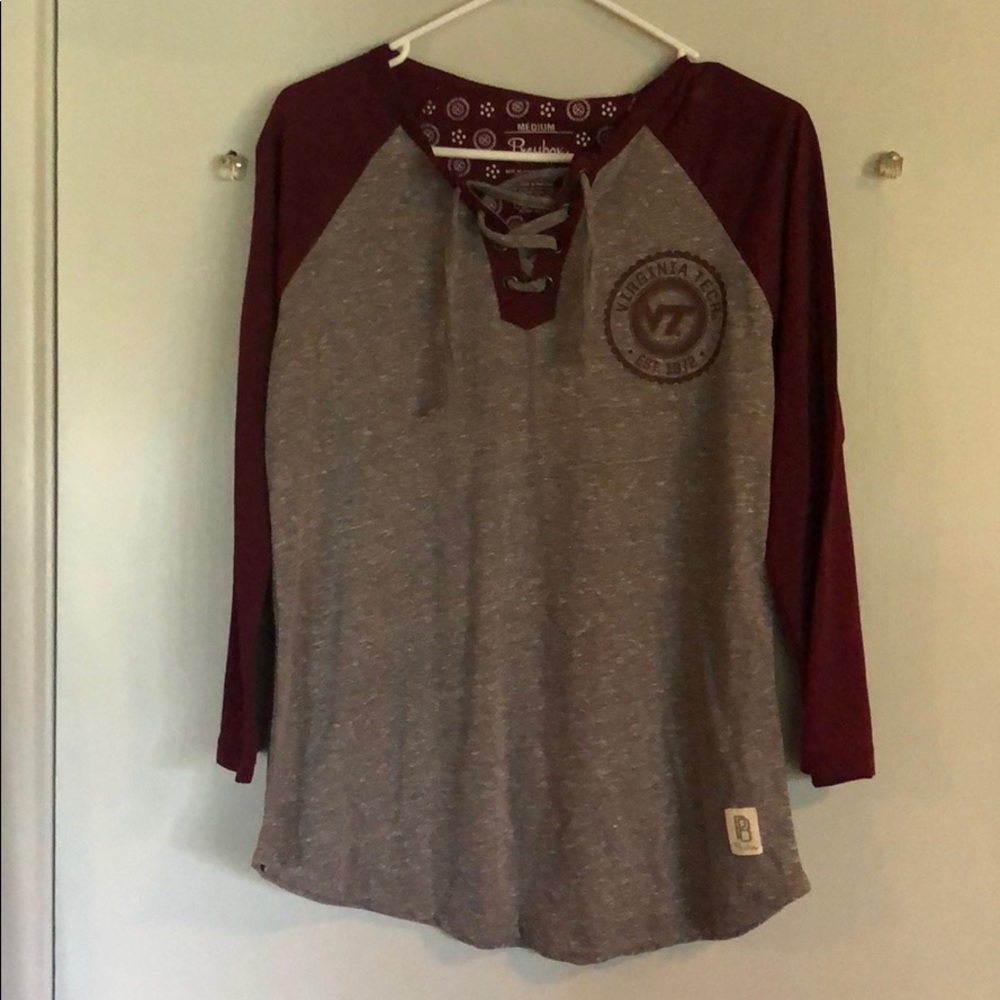 Virginia Tech 3/4 sleeves T shirt